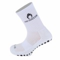 Weißer rutschfester Sportsocken