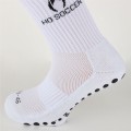 Weißer rutschfester Sportsocken