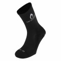 Schwarzer rutschfester Sportsocken