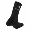 Schwarzer rutschfester Sportsocken