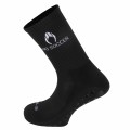 Schwarzer rutschfester Sportsocken