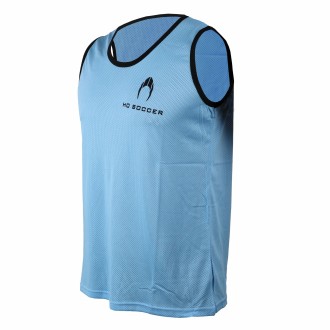 Blaue Trainingsleibchen (12er-Pack)