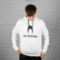 SUDADERA HO SOCCER BLANCA