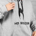 SUDADERA HO SOCCER GRIS