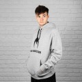 SUDADERA HO SOCCER GRIS