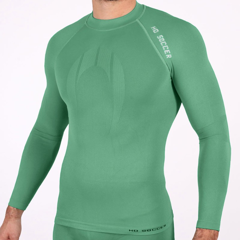 Thermo-Shirt Langarm Senior Grün